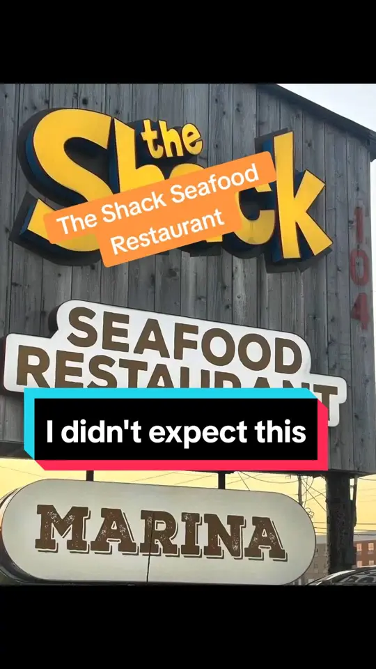 The Shack in Fort Walton Beach showing seafood, review, video by sealthedealsebrena on TikTok