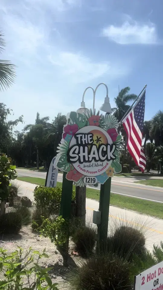 The Shack of Sanibel in Sanibel showing dessert, snow cone, video by theshelllady on TikTok