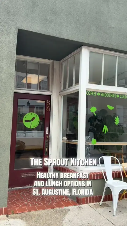  in Florida showing restaurant, breakfast, lunch, grain bowls, house-made soups, salads, video by St. Augustine, Florida on Facebook