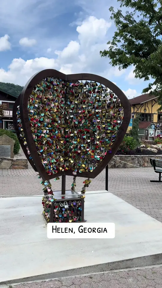 The Troll Tavern in Helen showing lunch, outdoor seating, river scenery, video by anntheadventurer on TikTok