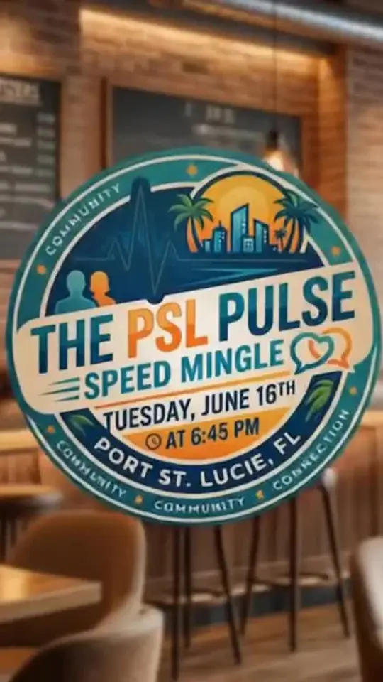 The Vine & Barley in Port St. Lucie showing event, speed mingle, video by thespeedmingle on TikTok