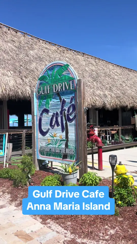 The Waterfront Restaurant in Anna Maria showing food, drinks, live music, video by jetsetterjoan on TikTok