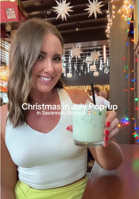 The Wayward in Savannah showing cocktail, super grasshopper / cocktail, krampus punch / cocktail, banana bread-nog / cocktail, 'les incompetent' / arcade game, golden tee / arcade game, video by thelongweekender on TikTok