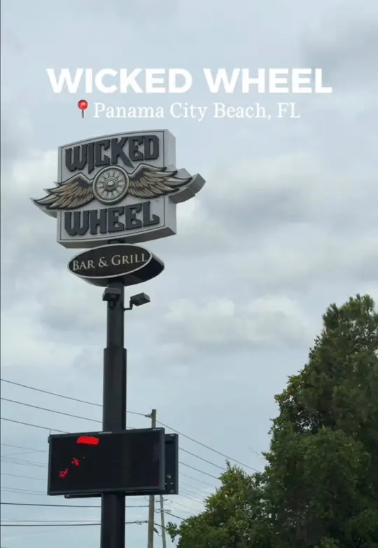 The Wicked Wheel in Panama City Beach showing review, visit, atmosphere, video by lastminutepcb on TikTok