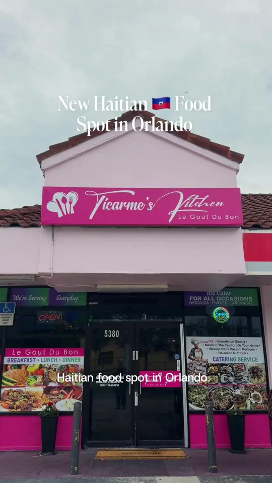 Ticarme's Kitchen in Orlando showing food, fritay, video by itsdiorgalarza on TikTok