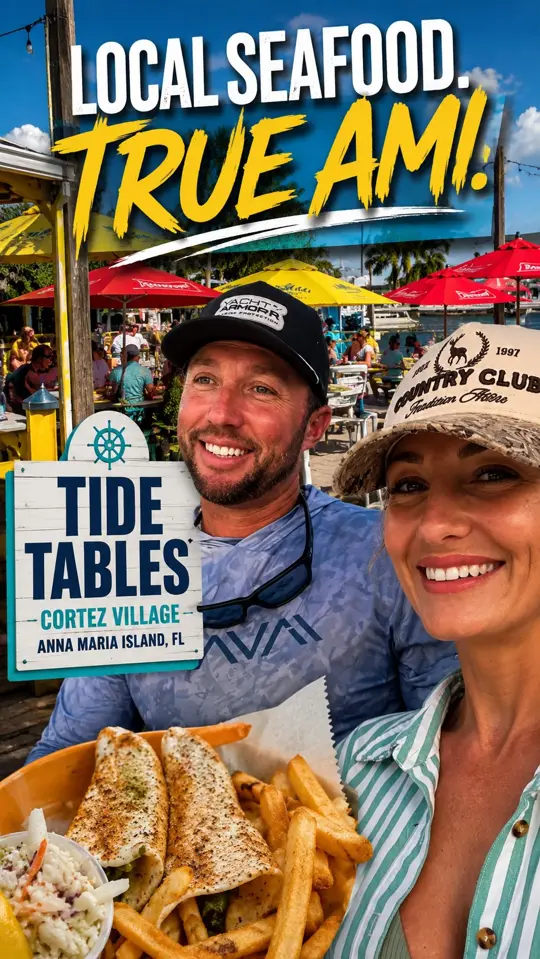  in Florida showing review, visit, fresh local seafood, waterfront views, laid-back old florida atmosphere, video by Randall Shaw on Facebook