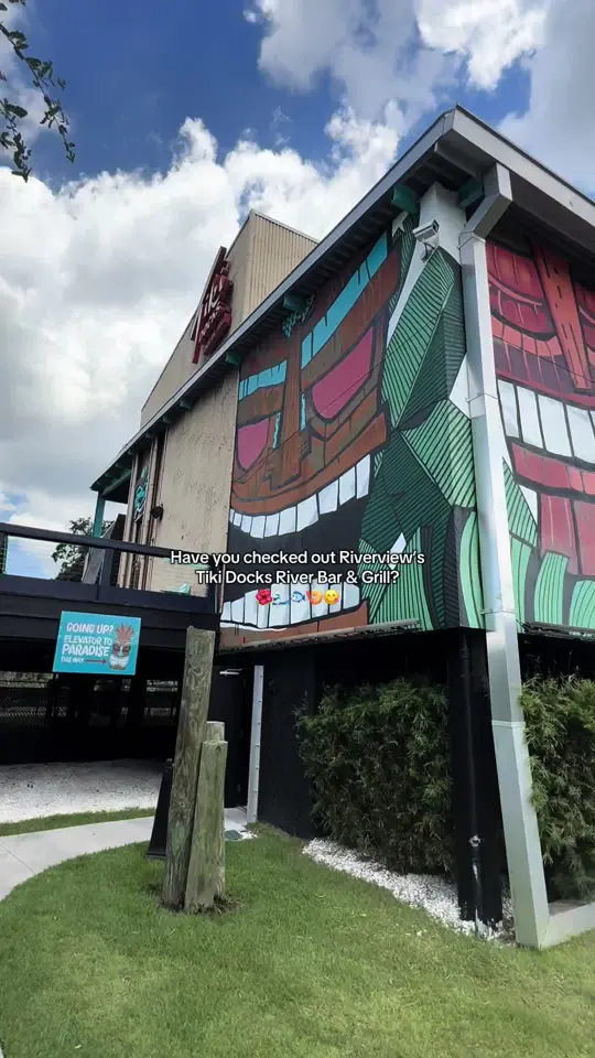 Tiki Docks Port Orange in Port Orange showing review, visit, video by ashley_filipek on TikTok