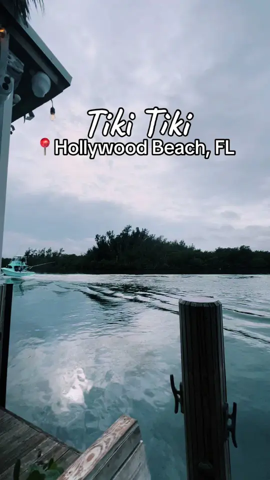 Tiki Tiki in Hollywood showing restaurant, visit, video by tesbbaker on TikTok