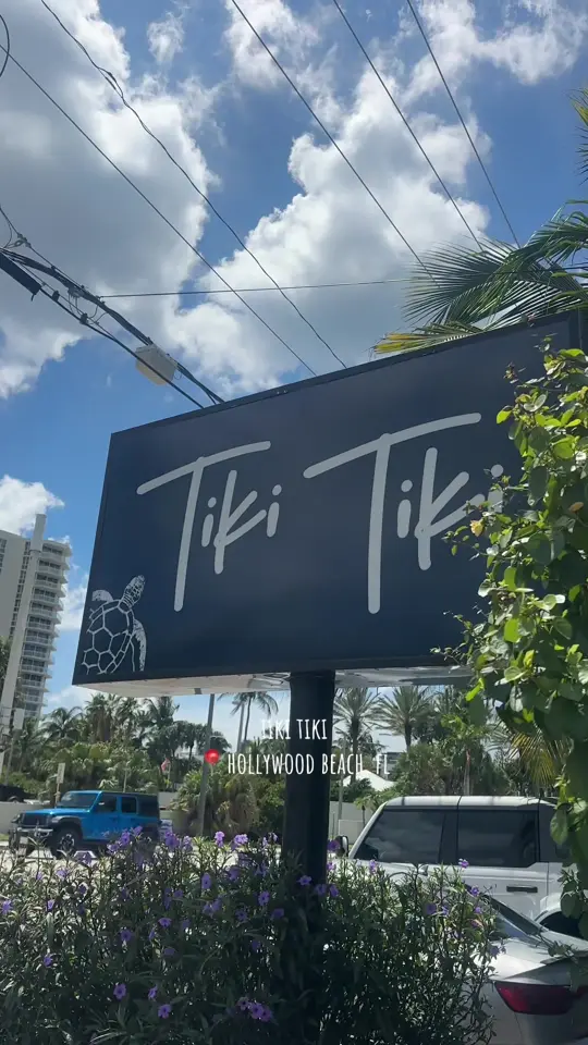 Tiki Tiki in Hollywood showing visit, restaurant, video by kenzgulbranson on TikTok