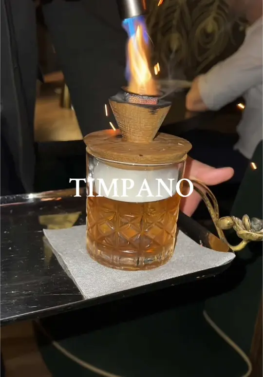 Timpano Las Olas in Fort Lauderdale showing drinks, birthday celebration, video by sk8natethefoodie on TikTok
