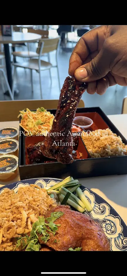 Tin Drum Asian Kitchen & Boba Tea Bar - Akers Mill Square in Atlanta showing restaurant, asian food, video by great_eats on TikTok