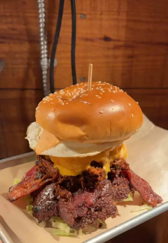 Tin Plate Social Circle in Social Circle showing burger, beer, video by tinplatesocialcirclega on TikTok