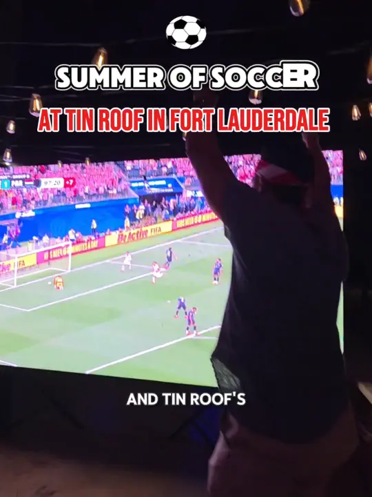 Tin Roof in Fort Lauderdale showing watch party, live band, sports, video by miafoodlove on TikTok