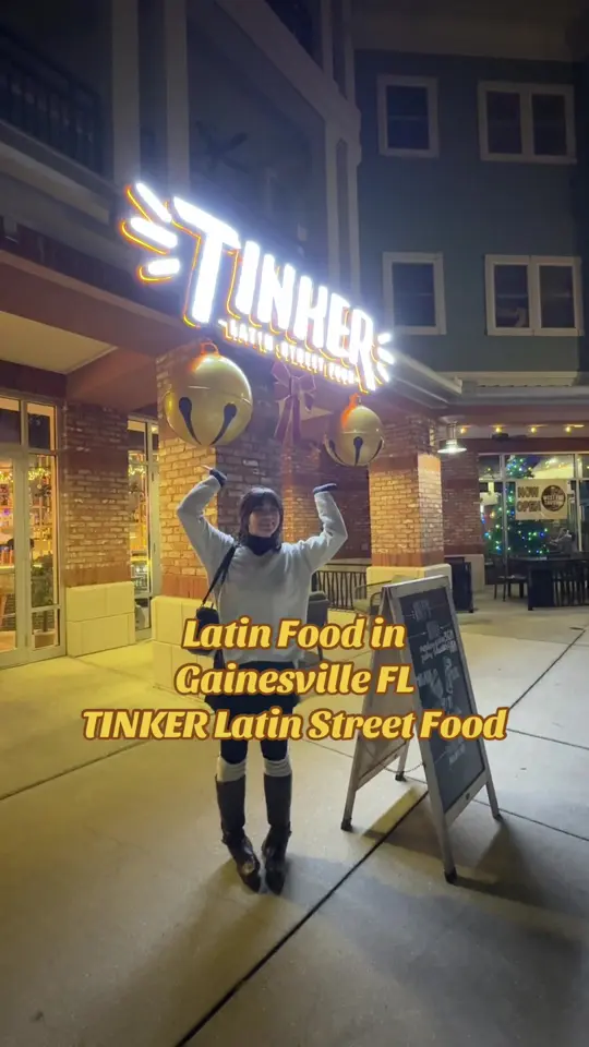 Tinker Restaurant - Main St. in Gainesville showing visit, new favorites, video by tanteal on TikTok