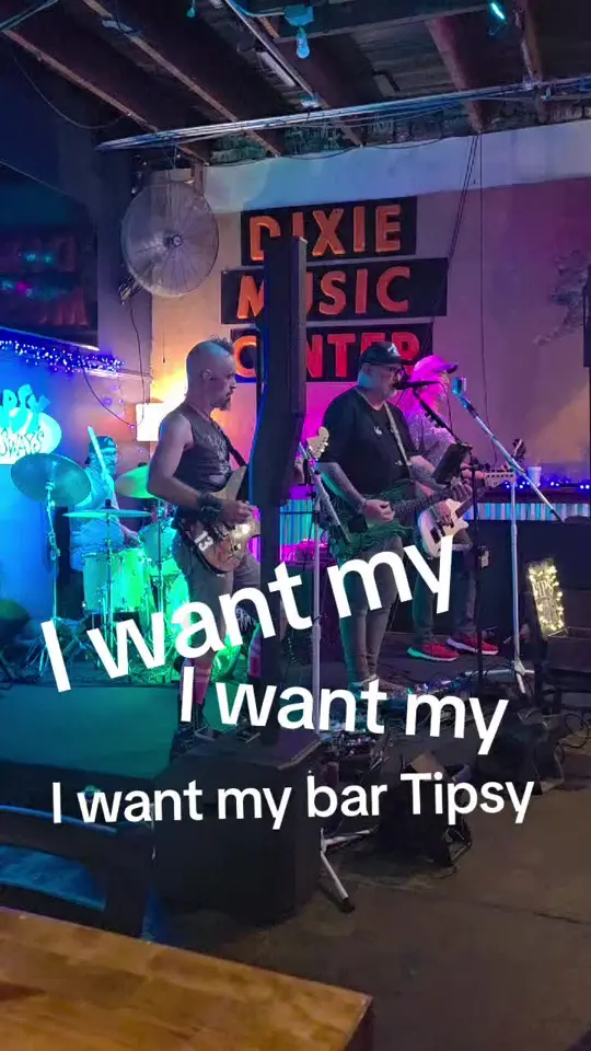 Tipsy McSways in Brunswick showing live music, squirt gun, video by tipsy.mcsways on TikTok