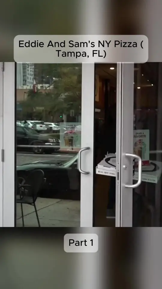 TOMATO JOE’S NEW YORK PIZZERIA in Tampa showing pizza, review, video by the.achieve.unknow on TikTok