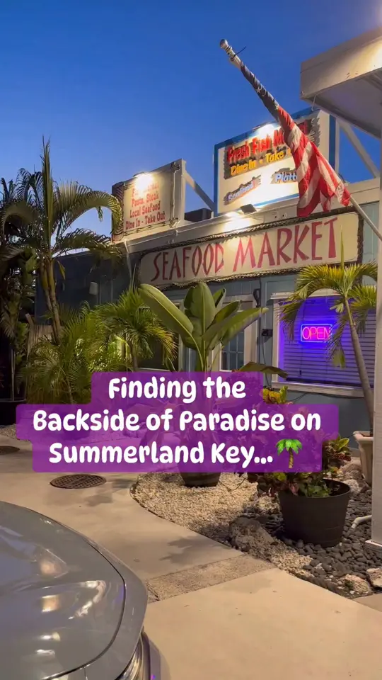 Tonio's Seafood Shack & Tiki Bar in Summerland Key showing live music, atmosphere, visit, video by Howard Livingston and The Mile Marker 24 on Facebook
