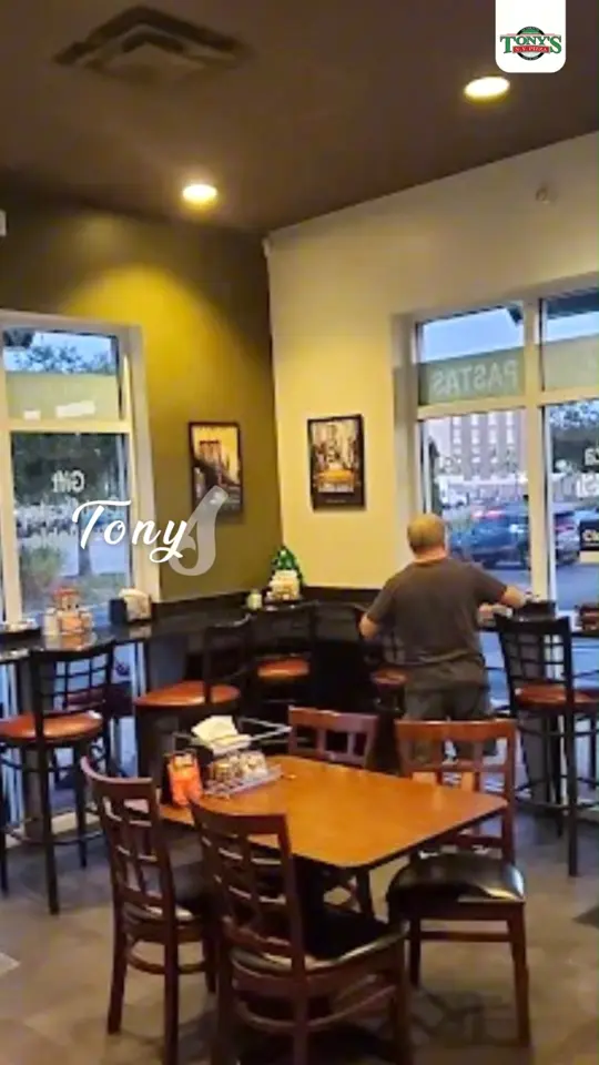 Tony's N.Y. Pizza in Marco Island showing pizza, dining in, takeout, video by Tony’s NY Pizzeria at The Forum on Facebook