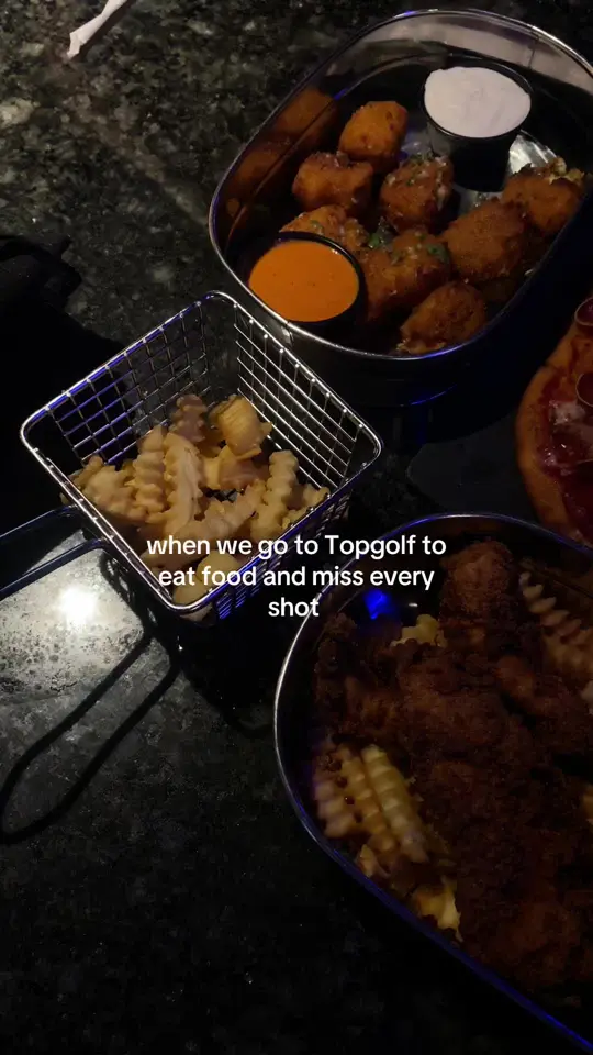 Topgolf Orlando in Orlando showing food, golf, video by topgolf on TikTok