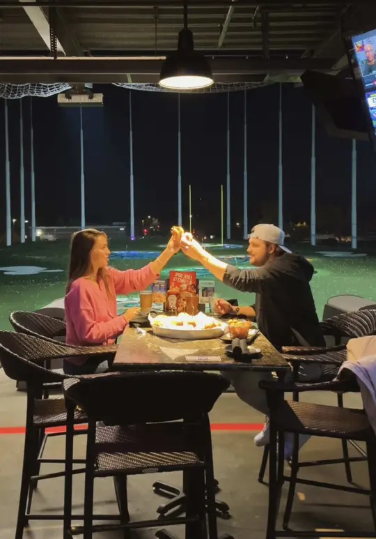 Topgolf Tampa in Tampa showing food, football, golf, video by djthoma on TikTok