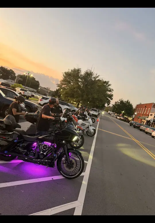Trackside Pizza & Pub in Calhoun showing event, bike night, video by tracksidepizzacam on TikTok