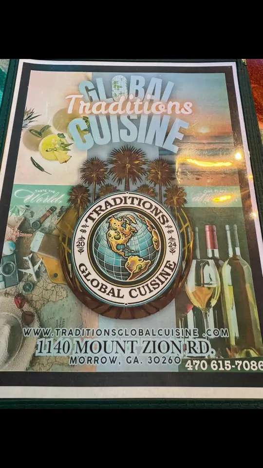 Traditions Global Cuisine in Morrow showing review, visit, video by koriface on TikTok