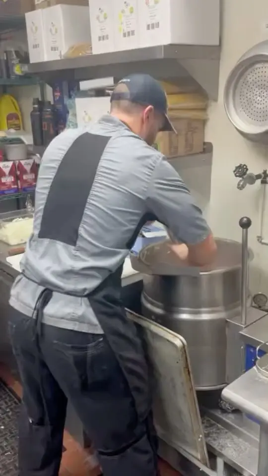 Tramici Restaurant in St Simons Island showing food, 3 meat bolognese sauce, video by Tramici Restaurant on Facebook