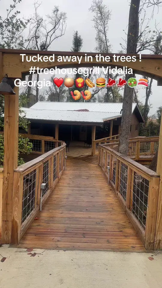 TreeHouse Grill in Vidalia showing review, visit, video by lisalivinlifejohnson on TikTok