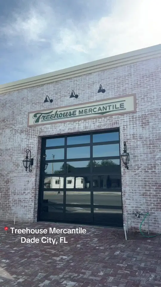Treehouse Mercantile in Dade City showing coffee, butterfly season, video by treehouse.mercant on TikTok