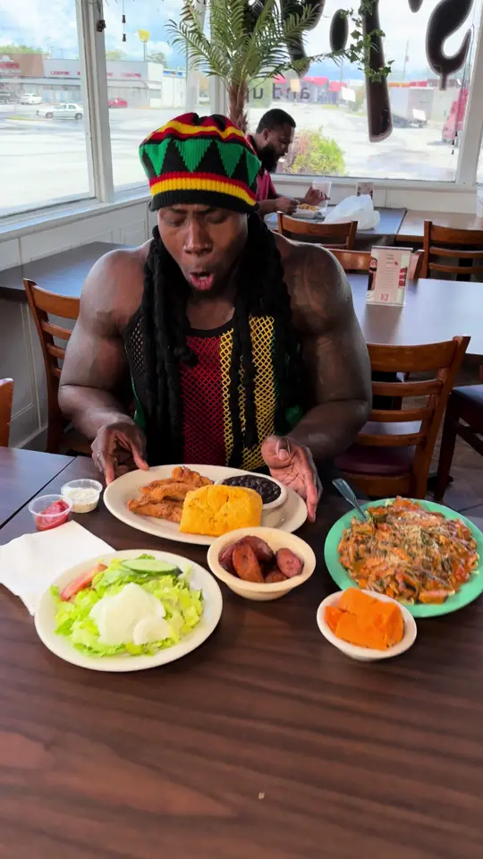 Tropical Cuisine in College Park showing food, fried snappers, video by iambiggroove on TikTok