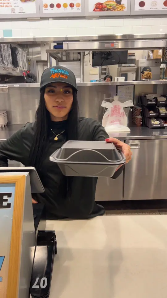 Tropical Wings in Belle Glade showing fast food, chicken wings, video by tropical.wings.bg on TikTok