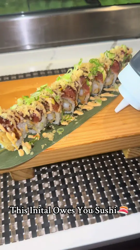  in Florida showing sushi, restaurant visit, video by tsukinosushibar on TikTok