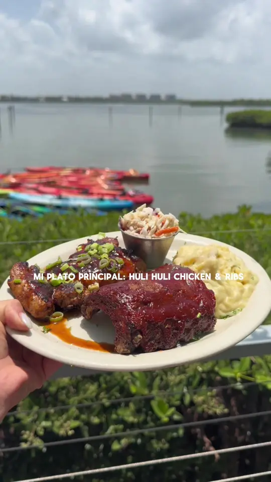 Turtles Restaurant in Sarasota showing review, visit, food, shrimp, ice cream, beautiful view, video by carlapaolaaa on TikTok