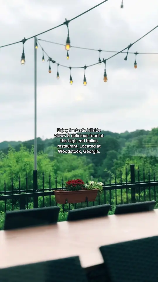 Tuscany Italian Restaurant in Woodstock showing review, visit, caesar salad, shrimp pasta, video by jr.enrile on TikTok