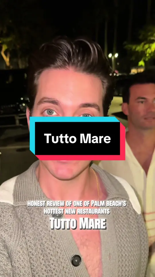 Tutto Mare Palm Beach in Palm Beach showing review, restaurant visit, video by ericgoldie on TikTok