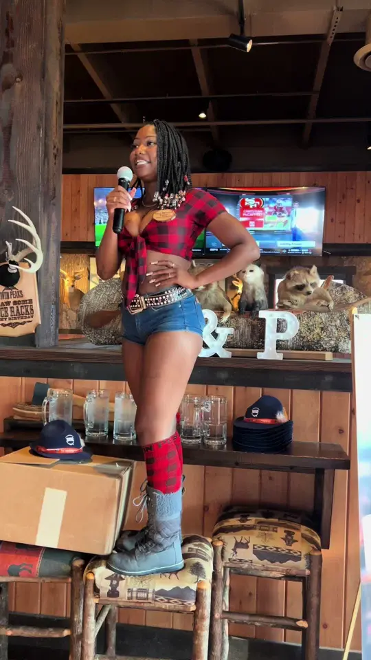 Twin Peaks - Hollywood in Hollywood showing stein holding competition, event, video by twinpeaksfortmill on TikTok
