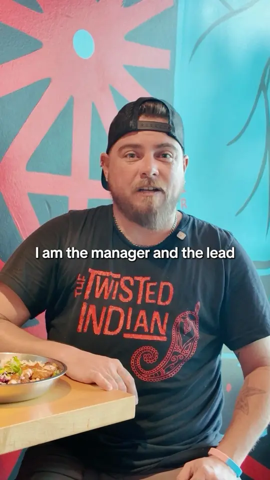 Twisted Indian in St. Petersburg showing restaurant, indian food, video by The Twisted Indian on Facebook