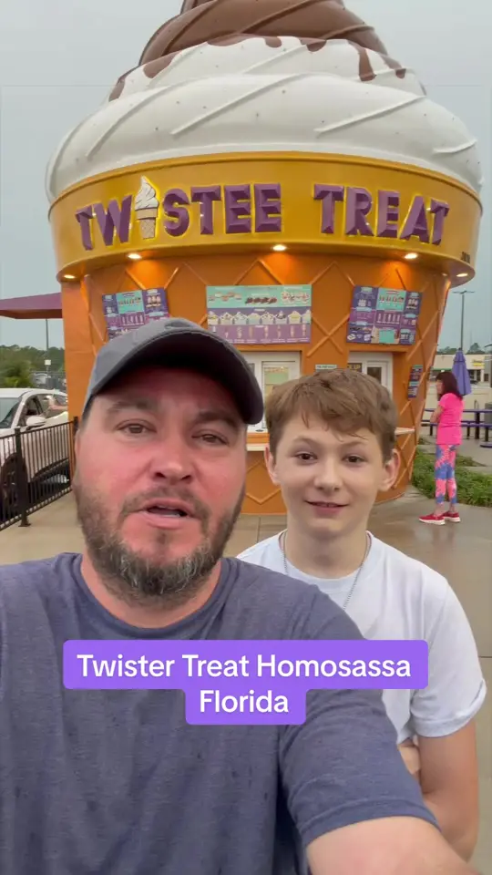 Twistee Treat in Davenport showing review, ice cream, video by florida.living7 on TikTok