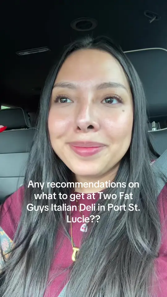 Two Fat Guys Italian Gourmet Deli in Port St. Lucie showing visit, italian deli, video by josjusttries on TikTok