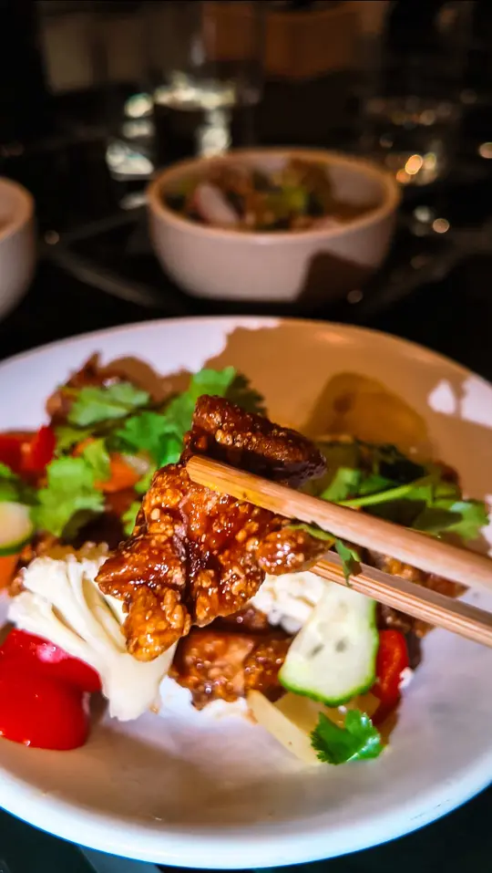 Uchiko Miami Beach in Miami showing food, karaage, video by marehannum on TikTok