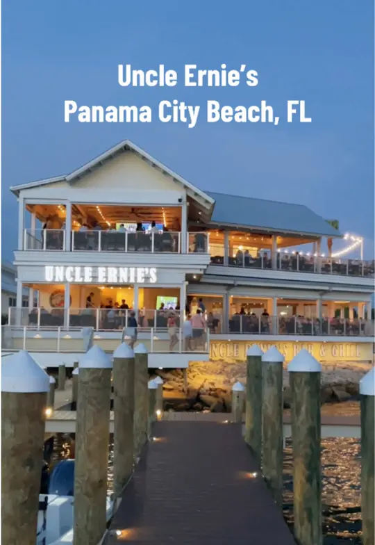 Uncle Ernie's in Panama City showing review, visit, video by itslindseynicole21 on TikTok