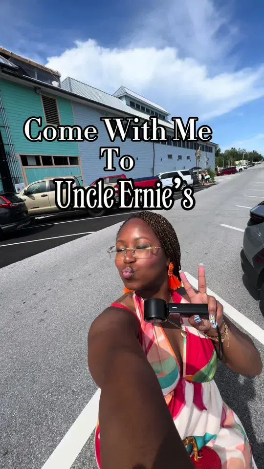 Uncle Ernie's in Panama City showing food, pcb, video by ebonivoryy on TikTok