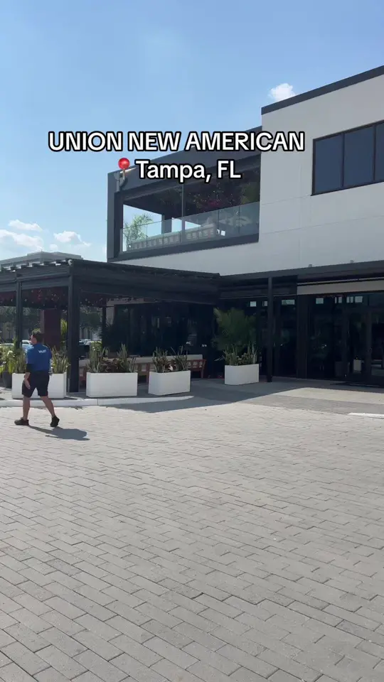 Union New American in Tampa showing review, visit, video by ananinocombs on TikTok