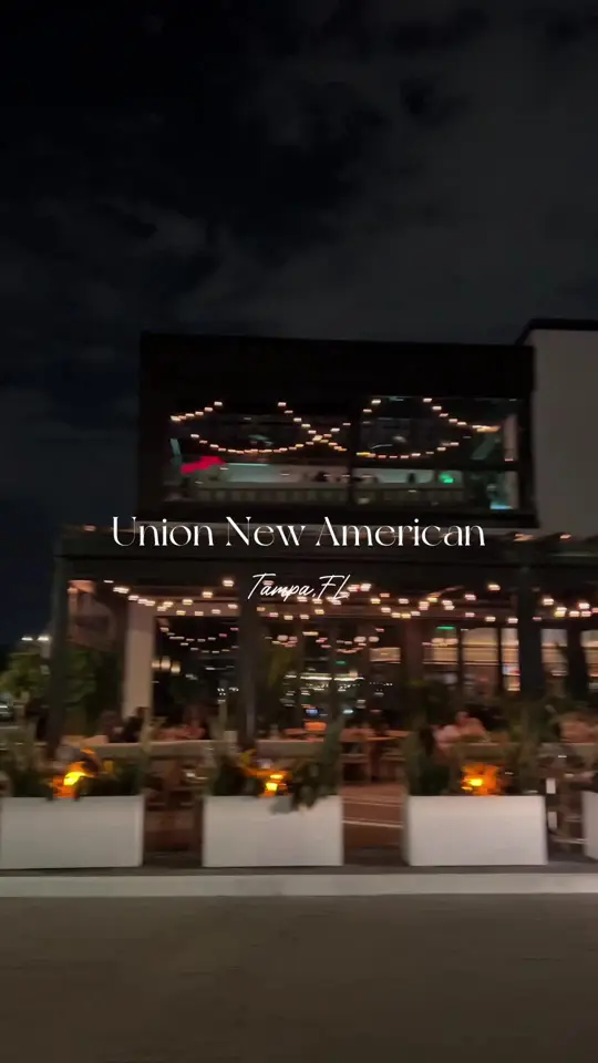 Union New American in Tampa showing review, visit, video by oadmx on TikTok