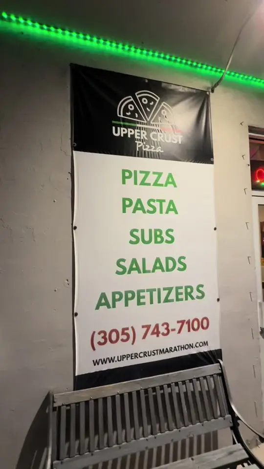 Upper Crust Pizza Marathon in Marathon showing pizza, video by thatkiltguyfl on TikTok