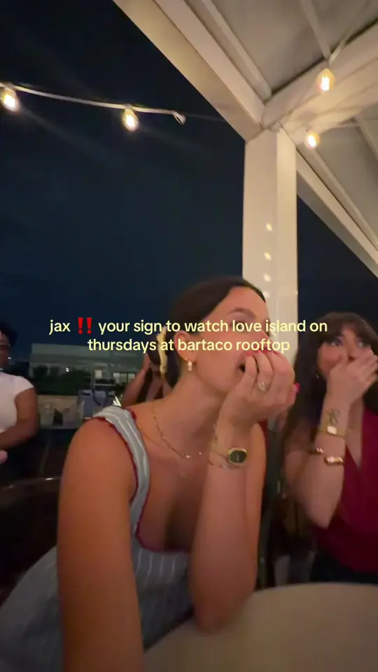 Upstairs Lounge in Jacksonville showing event, love island watch party, video by savannahraebryant on TikTok