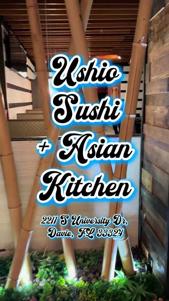 Ushio Sushi on TikTok, video by sk8natethefoodie