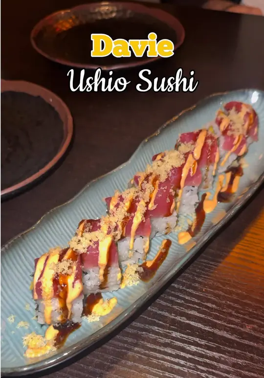 Ushio Sushi on TikTok, video by ms.soflo