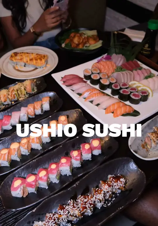 Ushio Sushi on TikTok, video by zackaryeats
