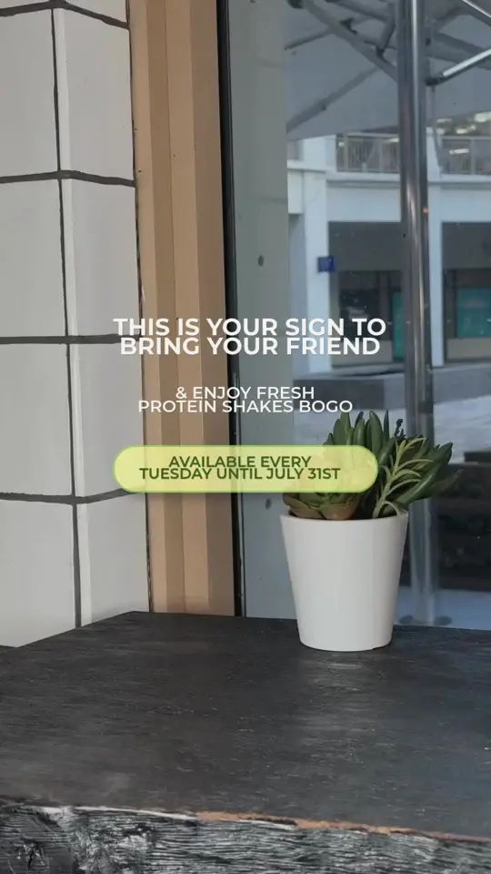Vale Healthy Kitchen - Pinecrest in Pinecrest showing food, protein shake, video by valehealthykitchen on TikTok
